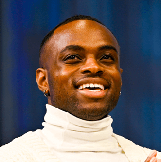 Guest speaker Jaylen Sanders at the Agentic Shift Event by Philly AI Connect