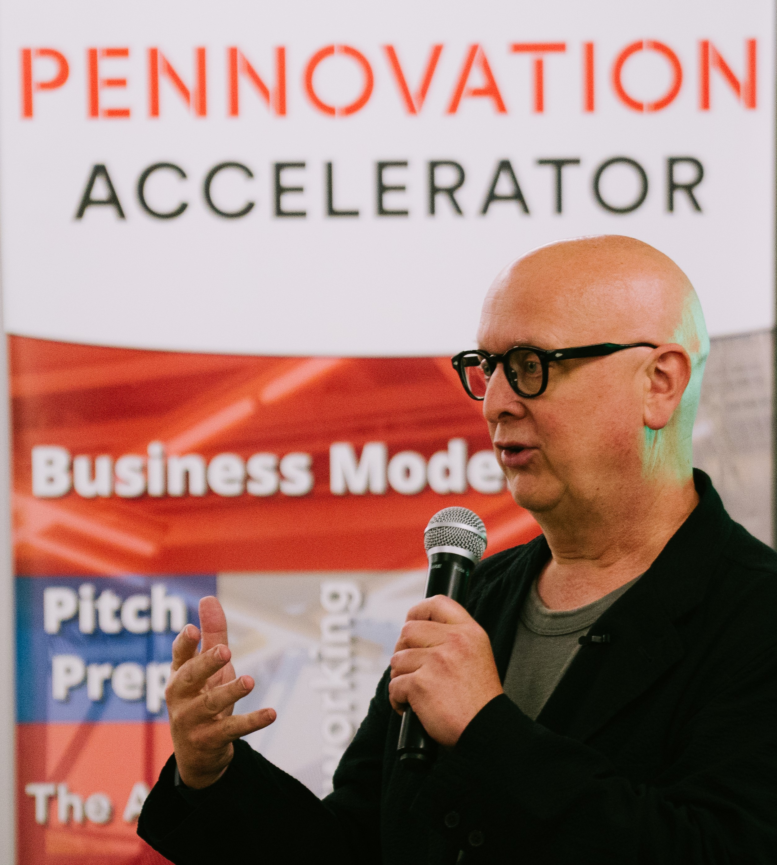 David Gleason, co-founder of All in on Data speaking at Philly AI Connect Event